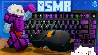 CubeCraft Bedwars ASMR [Thocky Keyboard & Mouse Sounds] [2K 120FPS + Peaceful Shaders]