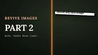 3 -Revive Image | NextJS | React | Tailwindcss | Prisma | PostgreSQL | NextAuth | Redis | Typescript
