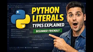 Python Literals Explained for Beginners | Types of Literals in Python with Examples #4