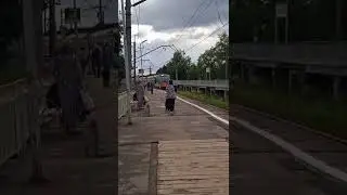 Прибытие ЭП2Д на Новоиерусалимскую.