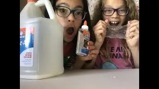 MAKING 3 DIFFERENT SLIMES//WITH MADI// Gets cut by a glue bottle 😂// my most funny video😂