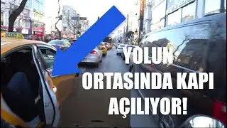 I had an accident! The Taxi Door Opens In The Middle Of The Road! Motovlogist