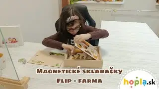 Magnetické skladačky FLIP - farma | Rozvoj motoriky | Edukačné hračky #hracky #predeti #deti