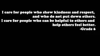 21 Day Challenge to STOP BULLYING, KIND EVERY TIME Video by Students in Hamilton ON
