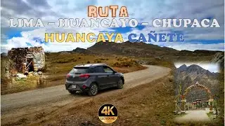 🇵🇪CARRETERA CENTRAL |RUTA DESDE  LIMA - HUANCAYO - CHUPACA - HUANCAYA Y CAÑETE , DURANTE 4 DIAS 📽🛤🎬🏔