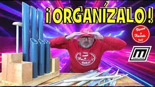 🟡 ORGANIZADOR MOVIL DE VARILLAS MULTIMATERIAL 🟡