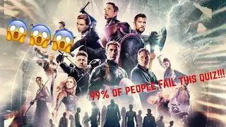 THE HARDEST MARVEL QUIZ EVER?!?!