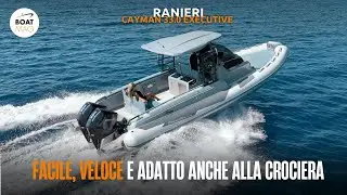 Ranieri Cayman 33.0 Executive, il gommone multitasking: PROVA e CONSUMI