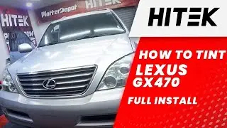 Tinting a 2004 Lexus GX470 | Full install