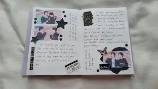 kpop journaling [ vmin ] ASMR BTS..