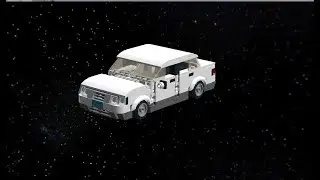 ваз 2110 ''десятка'' из лего