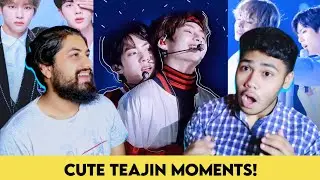 BTS TaeJin Moments That Make Me Soft | Reaction