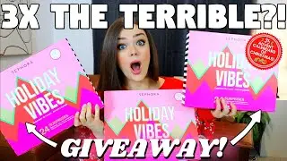 THIS IS BAD...But NOT THE WORST?! 3 Sephora Advent Unboxings (25 Calendars of Christmas #25)