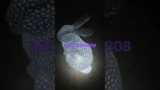 Заяц напечатанный на 3D принтере