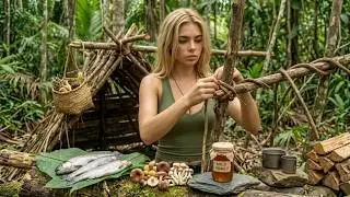 🔥 No Food, No Shelter, No Help! Girl Survives 30 Days Alone in the Amazon Jungle