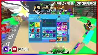My Biggest Trade on Bubble gum simulator EVER ( ROBLOX )