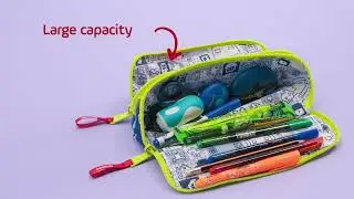Maped - XXL pencil cases Double - English