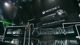 Microsoft Xbox One X unveil supercut | E3 2017