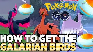 How i got all Galarian Birds 🐦 || how to catch galarian birds #gaming #pokemon