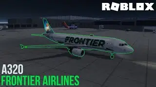 ROBLOX | Frontier Airline Flight Review (A320)