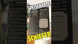 Speisekarte aus Schiefer mit EPILOG Fusion EDGE