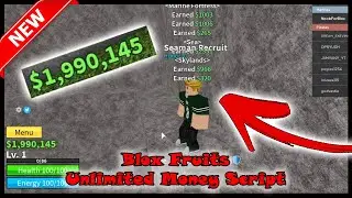 *Blox Fruits Unlimited Money Script* [OP] | Money AutoFarm, And Loop To Another Server