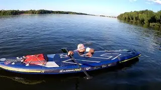 Как залезть на SUP доску если упал