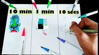 Speed Challenge !! 10 min/1 min/10 secs