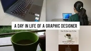 A day in life of a graphic designer l Anvi patel #graphicdesigner #workday #adobeillustrator