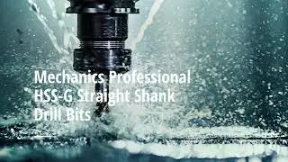 Mechanics Professional HSS-G Straight Shank Drill Bits
