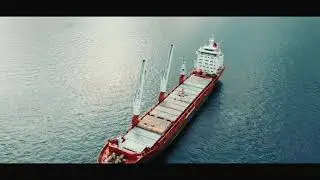 Relax-Cinematic video from the drone / 1080p from dji mavic air / Ship view from the drone