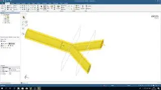 Ansys: Space Claim и System Coupling в связанной задаче гемодинамики в сосудах с упругими стенками