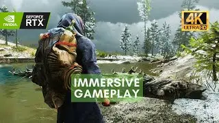 (4K) Immersive Gameplay - Realistic Modded Graphics for Red Dead Redemption 2