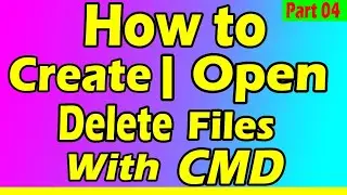 How to Create Text Files Using Command Prompt