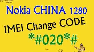 All Mobile IMEI Change code to reset your orgnal imei