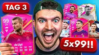 5x99.. WAS PASSIERT HIER?! WIE SCHNELL ZIEHE ich das BESTE TEAM in FC 24? TAG 3 🔥🤯 🧪 (Experiment)