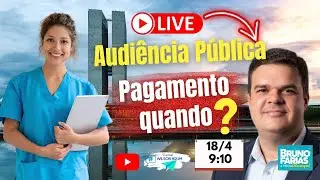 🔴 AUDIÊNCIA PÚBLICA DA ENFERMAGEM