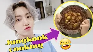 Jungkook cooking 💜🧑‍🍳 [sinhala] 