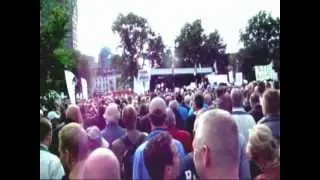 Ludieke montage PVV-demonstratie Den Haag 2013