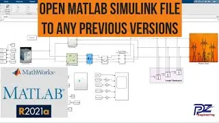 How to Open/Export MATLAB/Simulink file in previous version to an older version