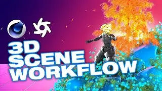 Como armar una escena en Cinema 4D 🔥 Aprende desde 0 🔥 Tutorial Cinema 4d