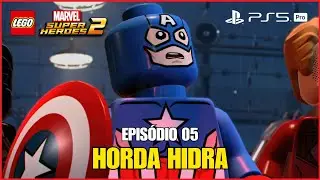 Lego Marvel Super Heroes 2 - EP05 - Horda Hidra | PS5 PRO [4K60 HDR]