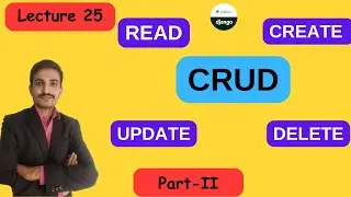Django Crud Operation | Django Model Create ,Read ,Update and Delete