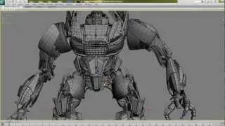 Photoreal Audi A6 transformer rigging test - 3ds max with vray