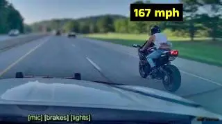When Police Chase Idiots on Motorcycles!