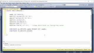 PROG1735 [Rehash Sessions] Primary Key and Foreign Key Constraints
