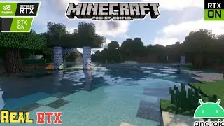 RTX For Minecraft PE | Best RTX Shader | For Low End Device | On Android | MCPE | Cymon Hyper