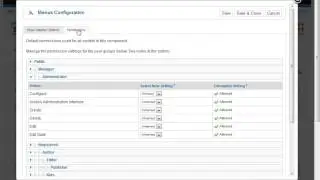 Menu Manager  Menus