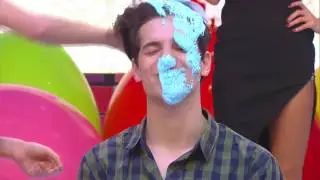Handsome Model Getting Pied