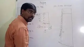 Operating systems- memory management--- Paging